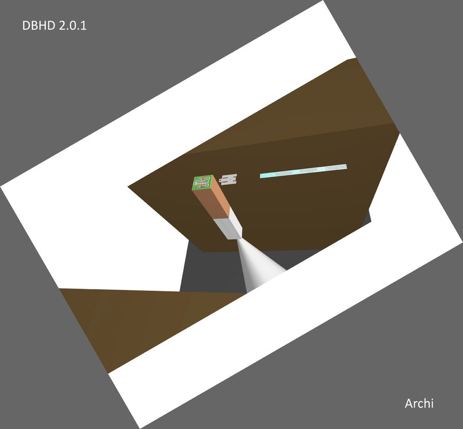 DBHD 2.0.1 Endlager - Gesamt in 3D masstäblich