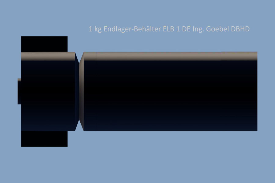 ELB 1 DE Endlager-Behälter